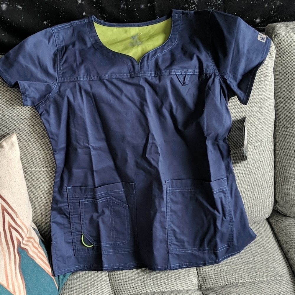 NWT navy Med Couture scrubs